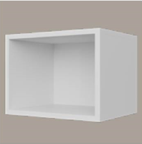 קוביה BOX לבן מט