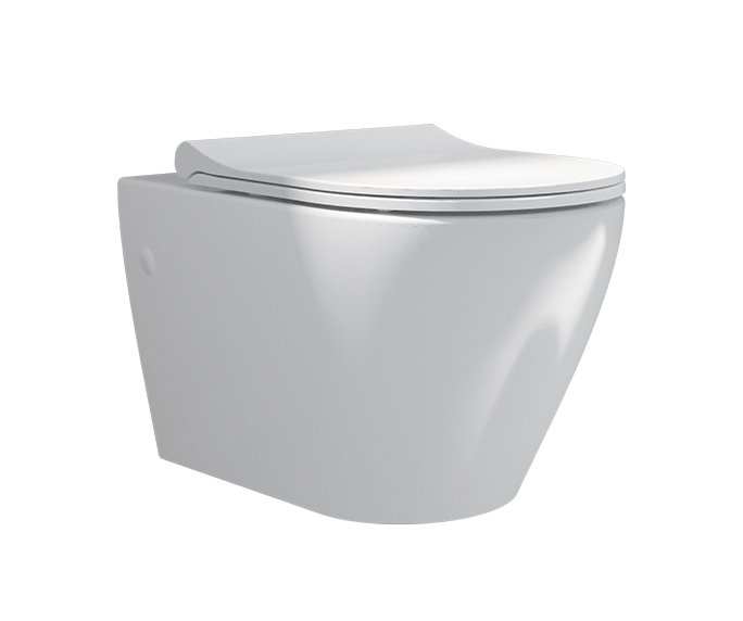 אסלה תלויה מונאליס חרסה Monalis Rimless חרסה