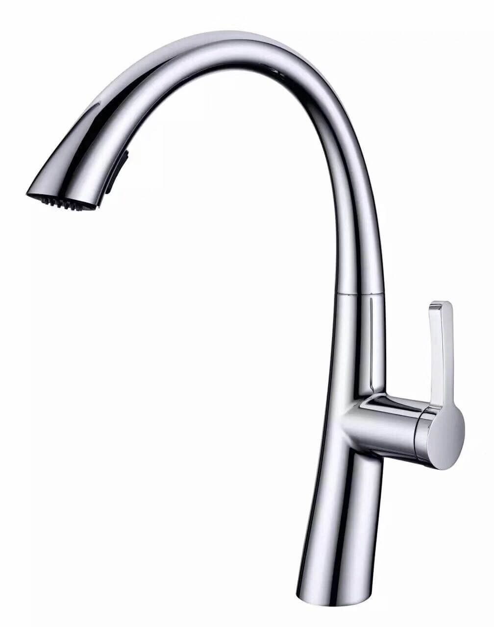 ברז נשלף מהודר BIANCONE 7410A אקווילה