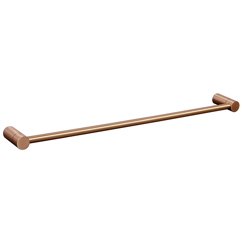 מוט מגבת בודד 60 ס״מ STYLO רוז גולד