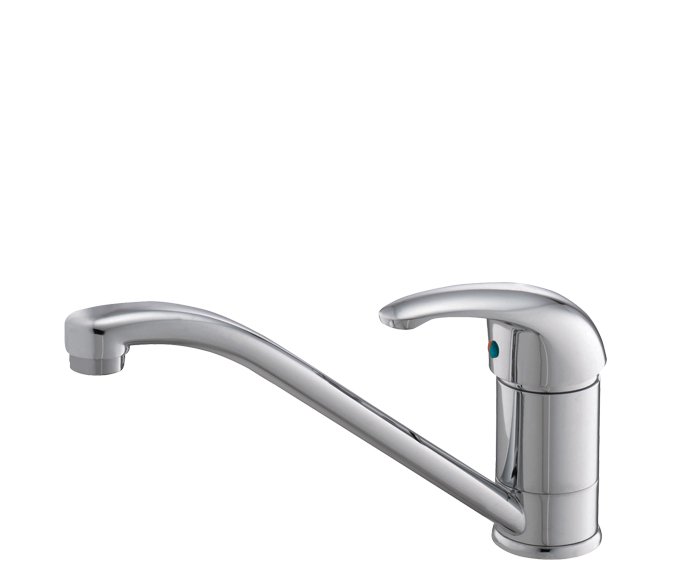 ברז מטבח חמת ניצב פיה ארוכה רותם Rotem 900153