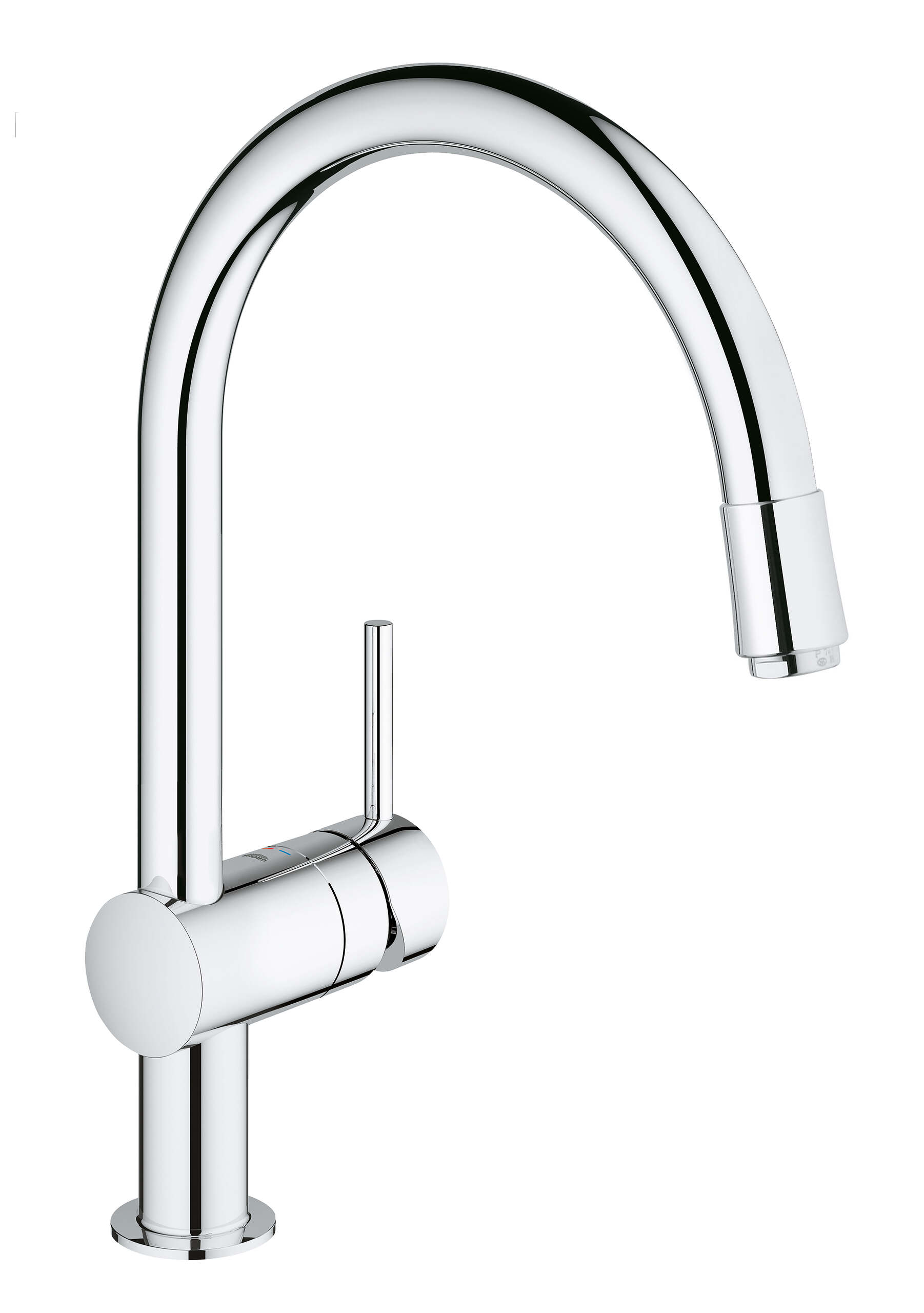 ברז מטבח נשלף MINTA דגם C כרום ניקל GROHE